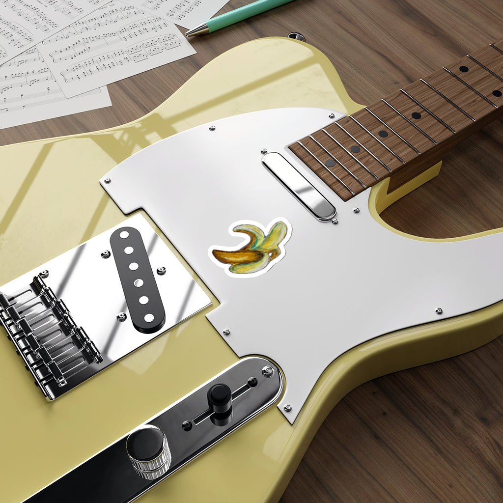 Banana Peel Die-Cut Sticker