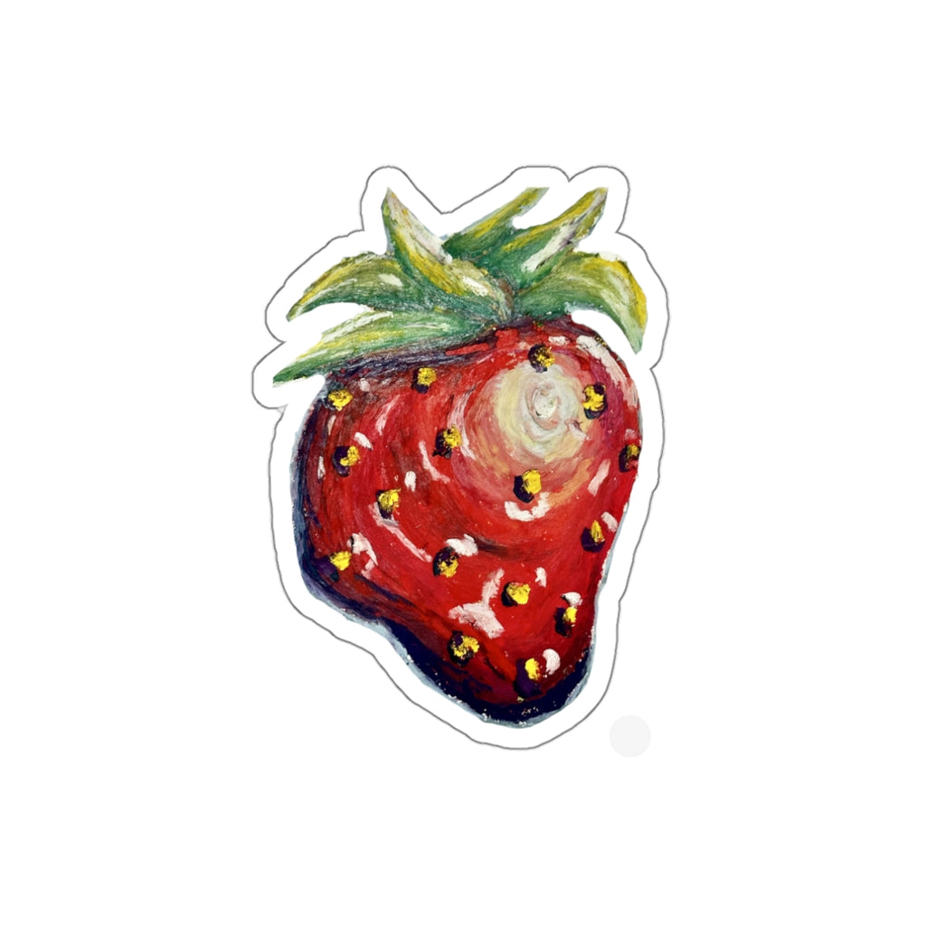 Strawberry Die-Cut Sticker