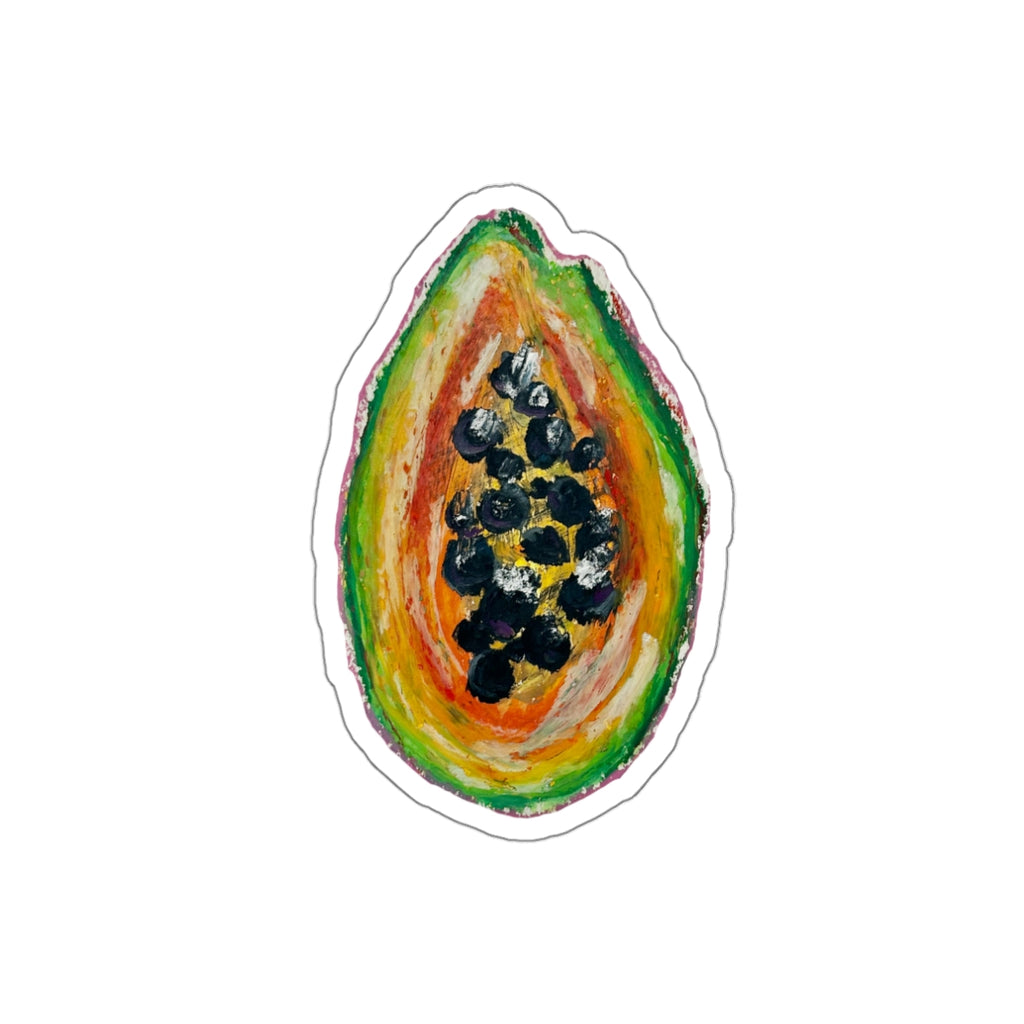 Papaya No. 1 Die-Cut Sticker