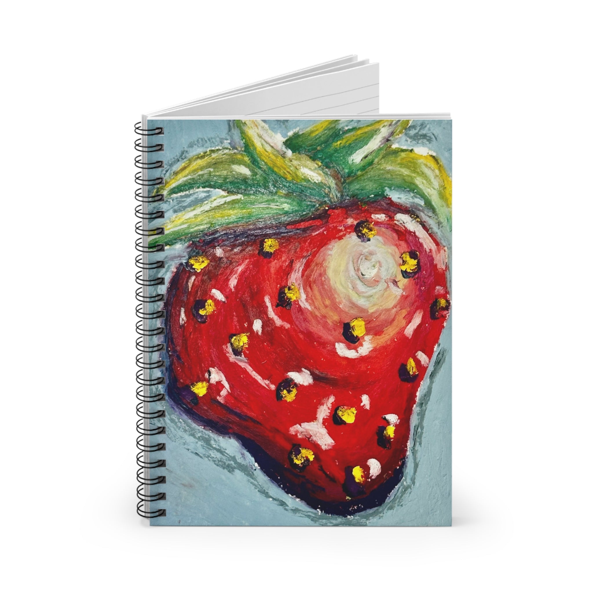 Strawberry No. 1 Art Spiral Notebook